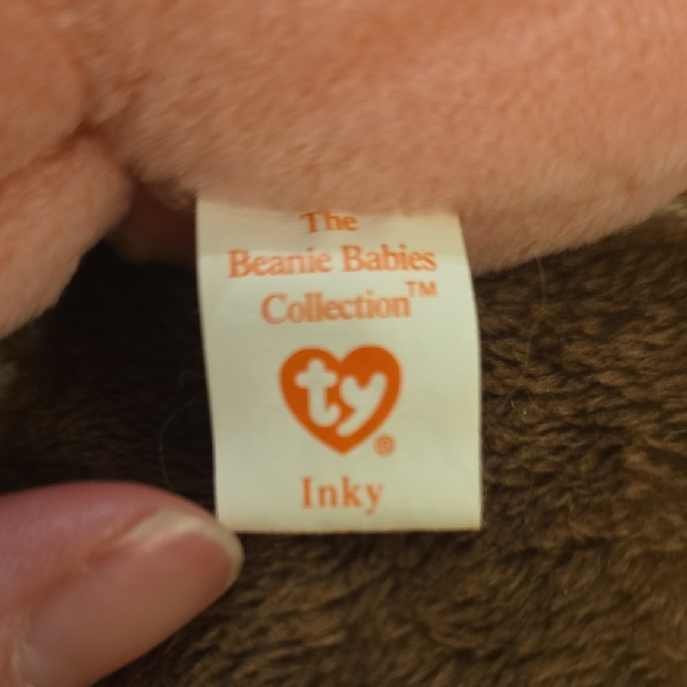 BOGO- Ty Plush Octopus - Soft Pink "Inky" - Picture 3 of 3